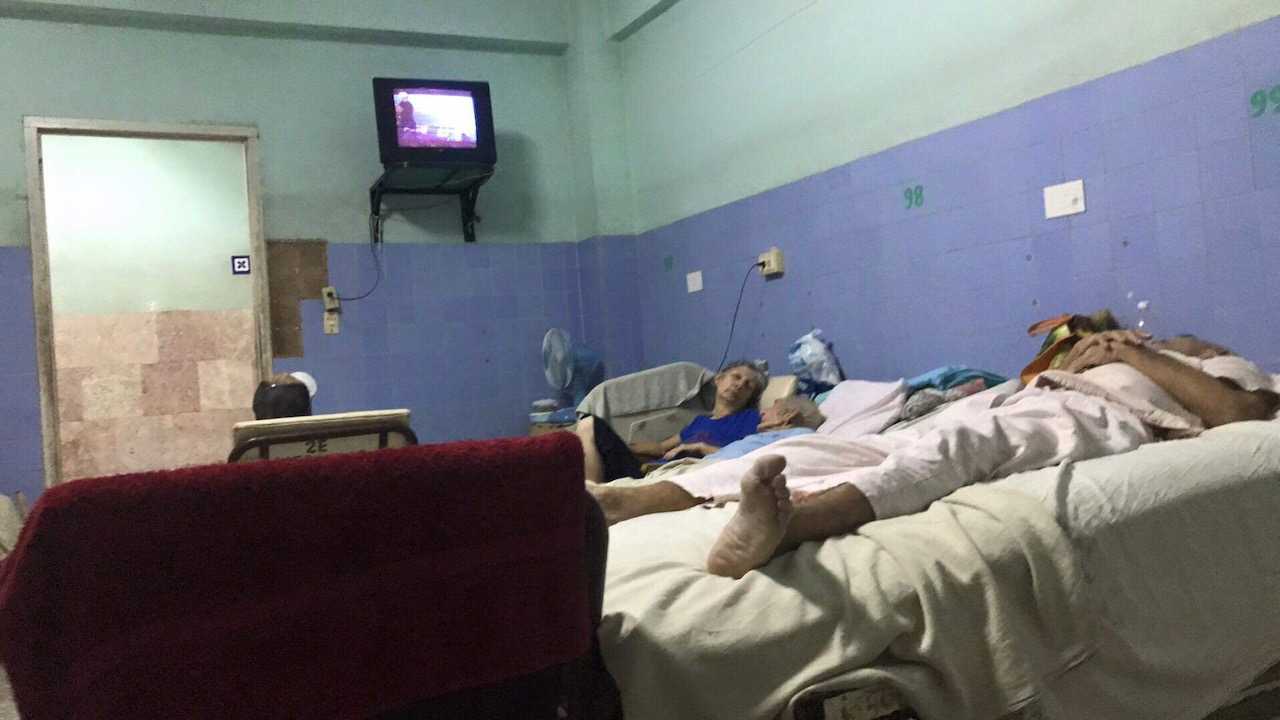 horrible conditions in a hospital in Cuba