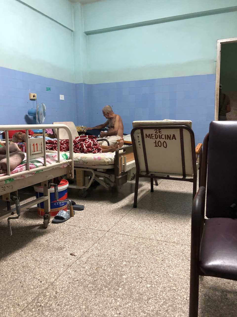 horrible conditions in a hospital in Cuba
